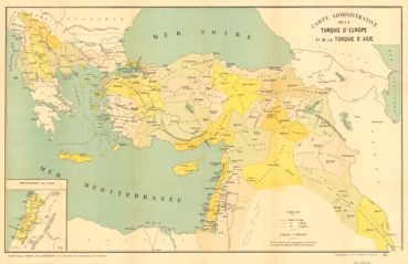 Carte Administrative De La Turquie Deurope Et De La Turquie